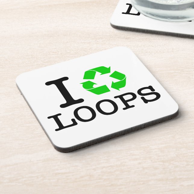 Porta-copo I Loops de Reciclar (Left Side)