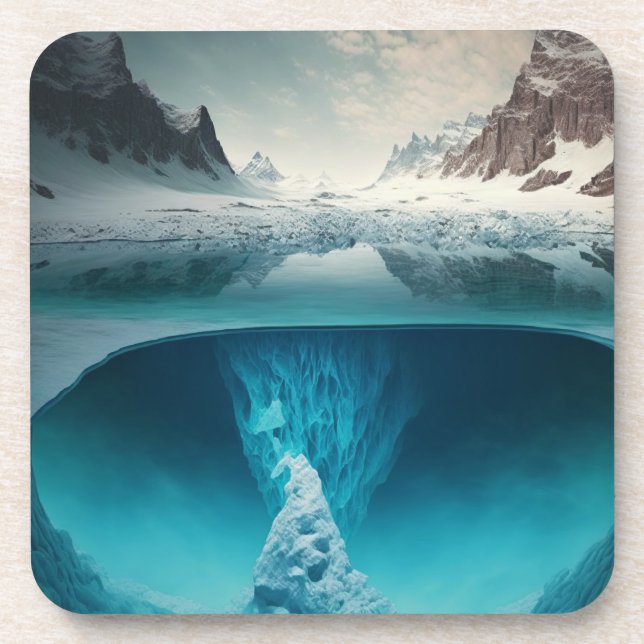 Porta-copo Icy Mountain View (Frente)