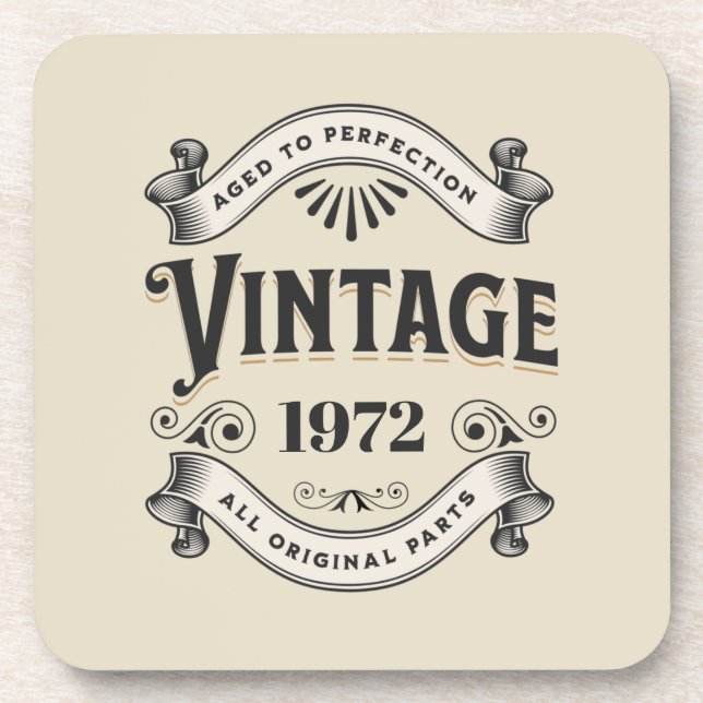 Porta-copo Idade para Perfecção Aniversário (Frente)