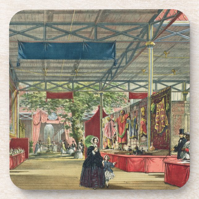 Porta-copo Ideia da seção de India da grande exposição (Frente)