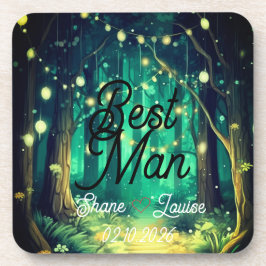 Porta-copo Identificação de Assento Casamento