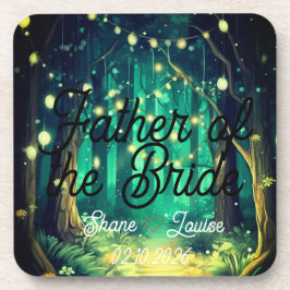 Porta-copo Identificação de Assento Casamento