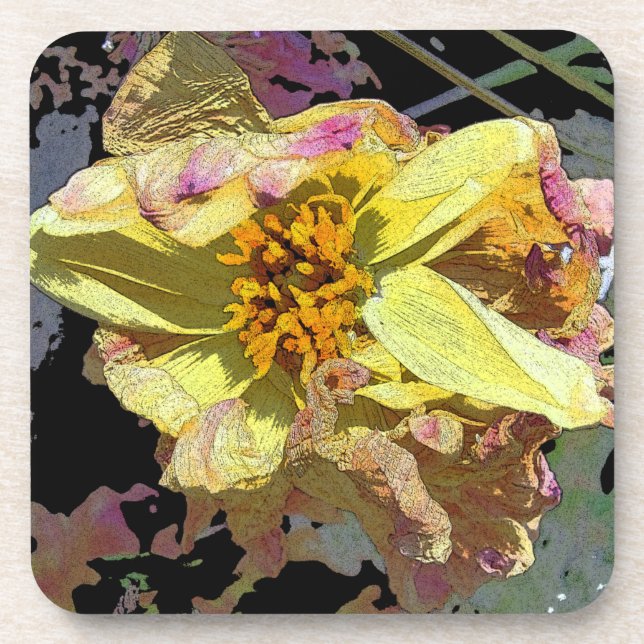 Porta-copo "il passaggio di fiori" (Frente)