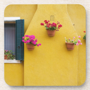 Porta-copo Ilha de Burano, Burano, Itália. Colorido Burano 3