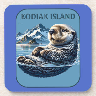 Porta-copo Ilha Kodiak Sea Otter Alaska