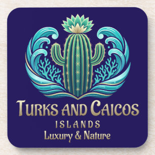 Porta-copo Ilhas Turcas e Caicos