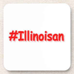 Porta-copo "#Illinoisano " Design bonito. Comprar Agora