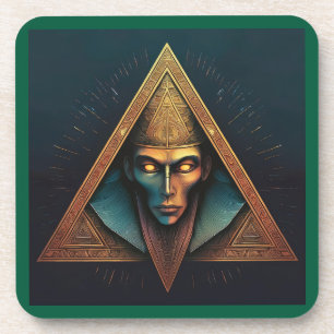 Porta-copo Illuminati Wall Crest