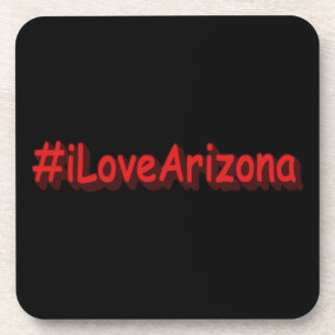 Porta-copo "#iLoveArizona " Design bonito. Comprar Agora