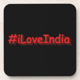 Porta-copo "#iLoveIndia " Design bonito. Comprar Agora