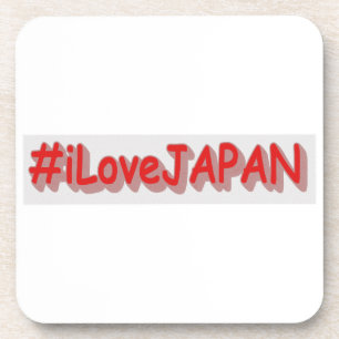Porta-copo "#iLoveJAPAN" Design bonito. Comprar Agora