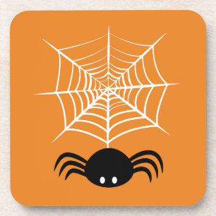 Porta-copo Ilustração Assustadora de Aranha de Halloween