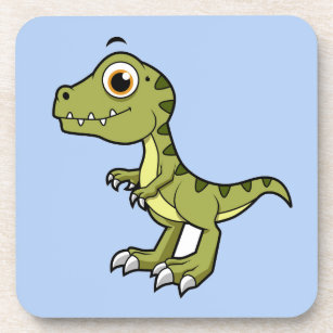 Porta-copo Ilustração Bela De Um Tiranossauro Rex.