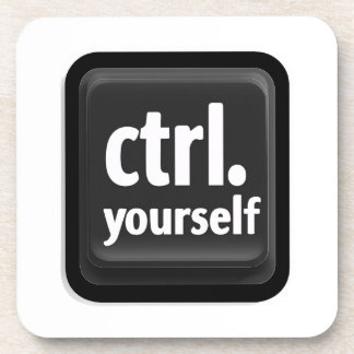 Porta-copo Ilustração da Tecla “Ctrl a Si Mesmo” – Moti Minim