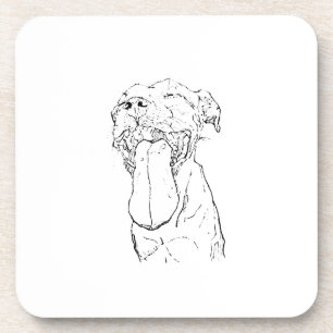 Porta-copo Ilustração do American Staffordshire Terrier