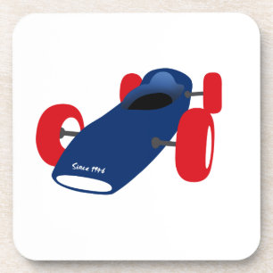 Porta-copo Ilustração do carro de corrida impressa em t-shirt