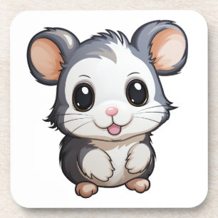 Porta-copo Ilustração do rato de desenho animado