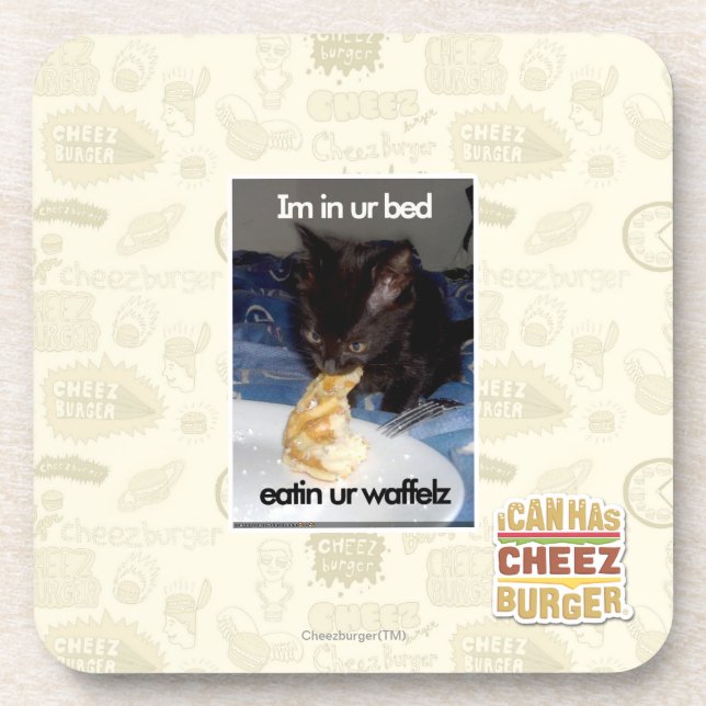 Porta-copo Im na cama do ur (Frente)