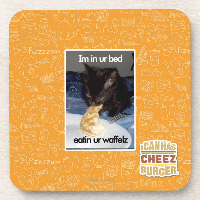 Porta-copo Im na cama do ur (Frente)