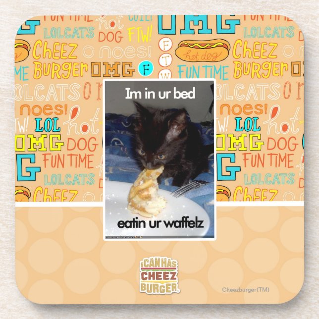 Porta-copo Im na cama do ur (Frente)