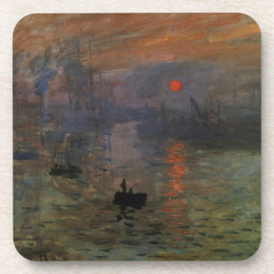 Porta-copo Impressão Aumento do sol por Claude Monet, Vintage