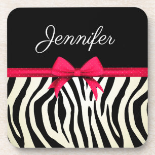 Porta-copo Impressão da zebra