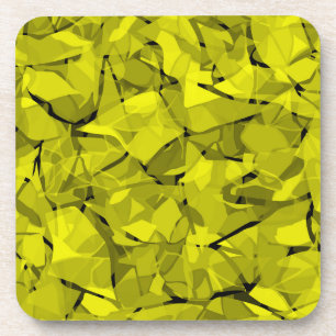 Porta-copo impressão de azulejo de cristal mosaico moderno da