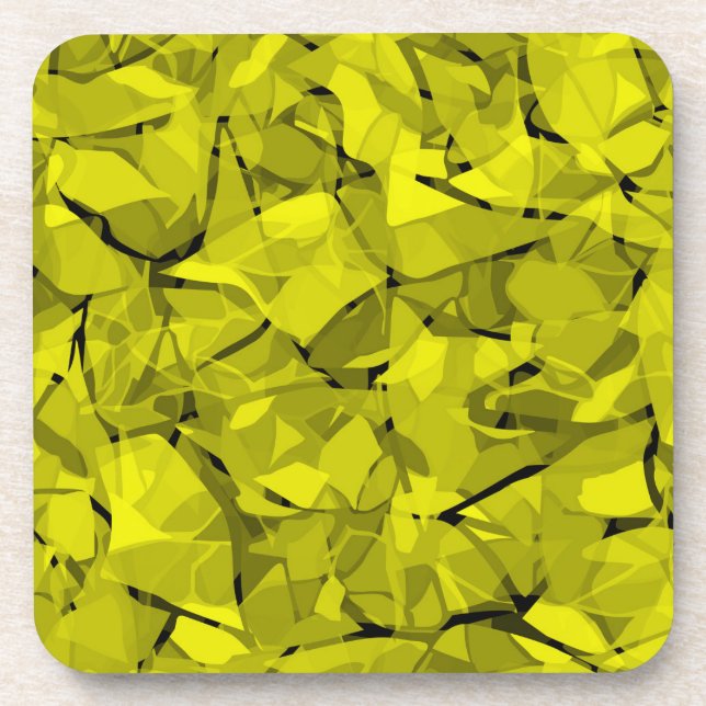 Porta-copo impressão de azulejo de cristal mosaico moderno da (Frente)