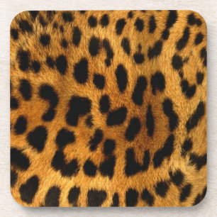 Porta-copo Impressão de peles de leopardo