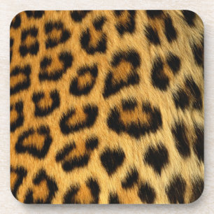 Porta-copo Impressão de peles de leopardo