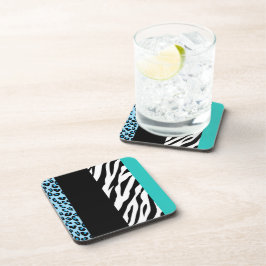 Porta-copo Impressão Leopardo, Impressão Zebra, Impressão Ani