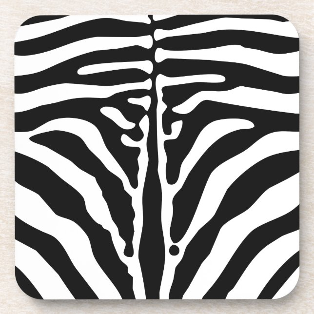 Porta-copo Impressão zebra (Frente)