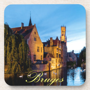 Porta-copo Impressionante! Bruges medievais - Foto Pro
