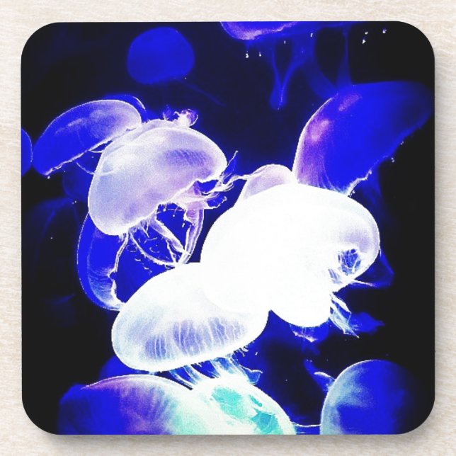 Porta-copo Indigo Jellyfish (Frente)