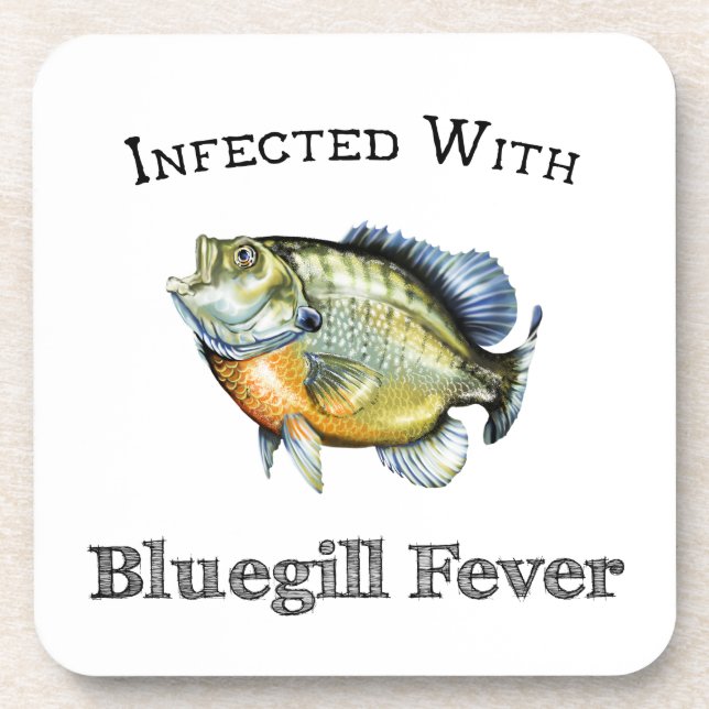 Porta-copo Infectado com febre de Bluegill (Frente)