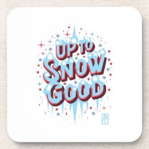 Porta-copo Inscrição de Até Neve - Engraçado Chris
