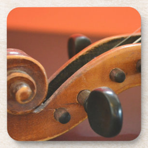 Porta-copo Instrumento musical de cordas clássico violino