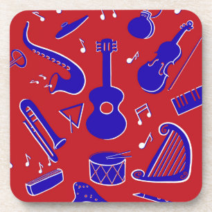 Porta-copo Instrumentos Musicais