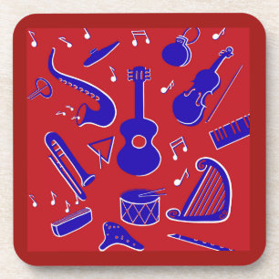 Porta-copo Instrumentos Musicais
