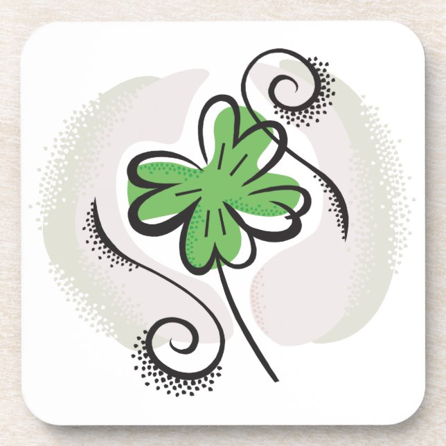 Porta-copo Irish Clover (Frente)