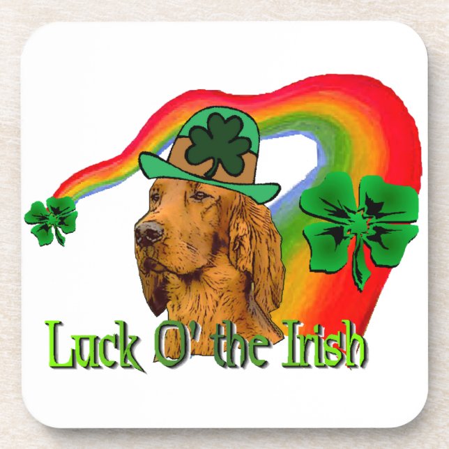 Porta-copo Irish Setter St Patricks (Frente)
