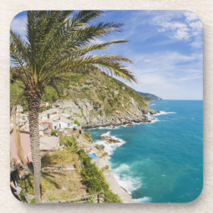 Porta-copo Itália, Cinque Terre, Vernazza, Cidade na Encosta