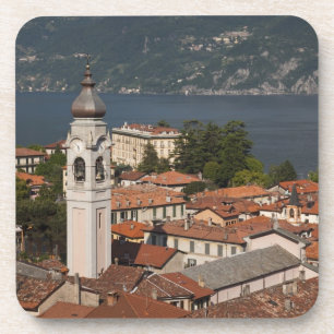 Porta-copo Itália, Como Province, Menaggio. Vista de cidade e