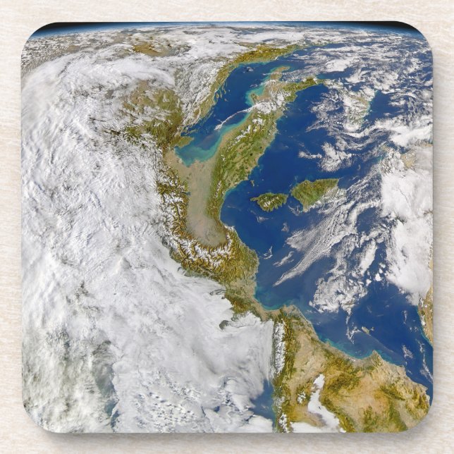 Porta-copo Itália E O Mar Adriático. (Frente)