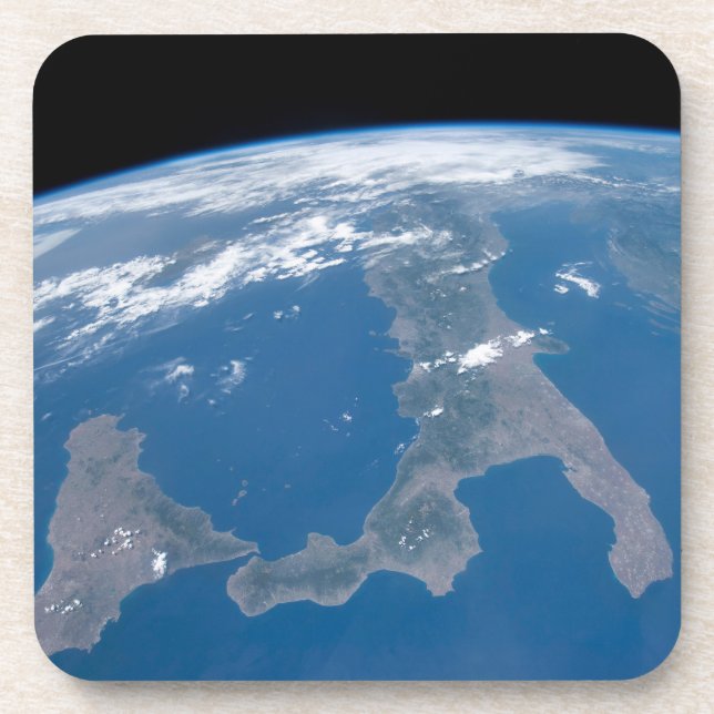 Porta-copo Itália E Sua Ilha Sicília. (Frente)