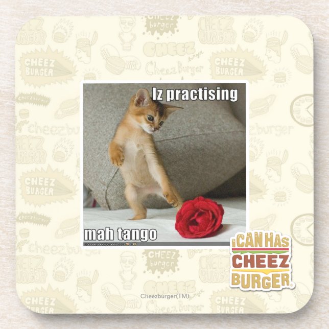 Porta-copo Iz que pratica o tango do mah (Frente)