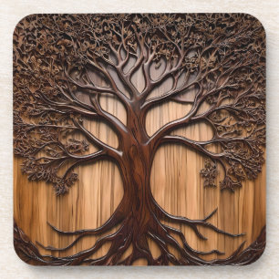 Porta-copo Jacaranda Tree: A Artista da Natureza na Madeira,