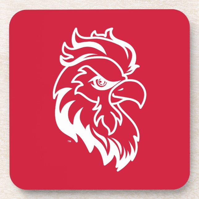 Porta-copo Jacksonville State University Gamecocks Red Eagle (Frente)