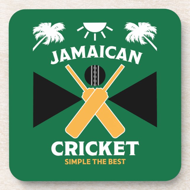 Porta-copo Jamaica Cricket (Frente)