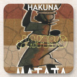 Porta-copo Jambo Hakuna Matata.